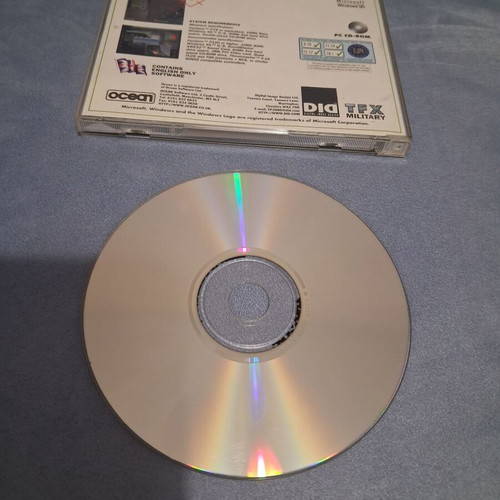 Super EF2000 flight simulator used with rare Greek manual