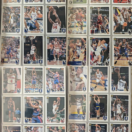 Upper Deck NBA Basketball Album 94-95 near mint, 162 cards