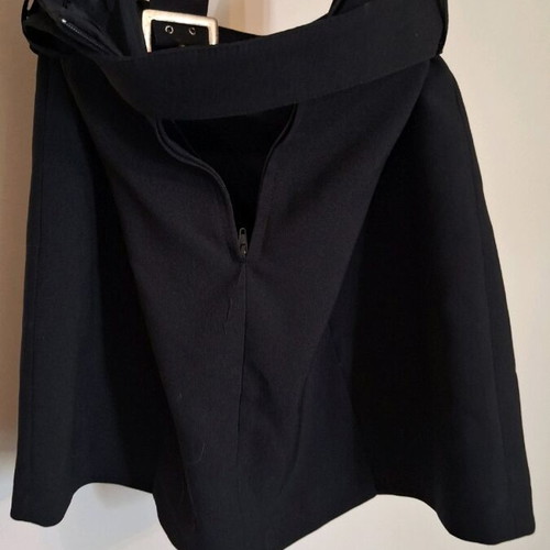 Mini skirt with belt used, size Small, black