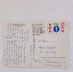 Postcard used, mailed from Germany