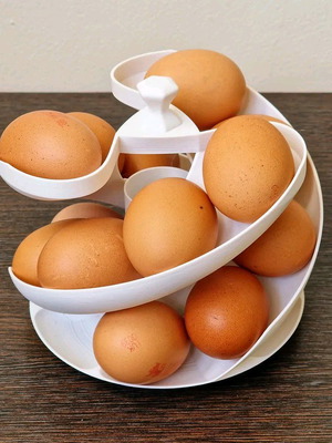 Original egg holder new with space-saving design