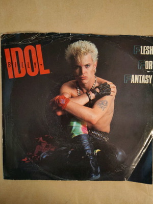 Billy Idol Flesh For Fantasy small record used 1983