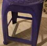 Purple stool like new
