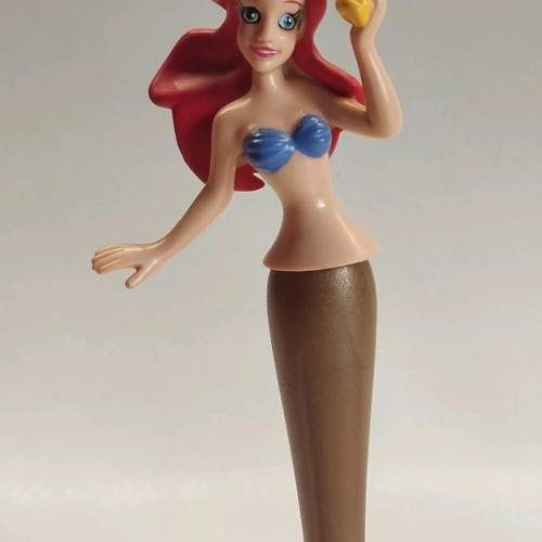 Disney Ariel figure used, The Little Mermaid cake toppers