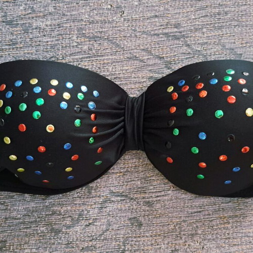 Katia Strapless Bikini Black new, size M