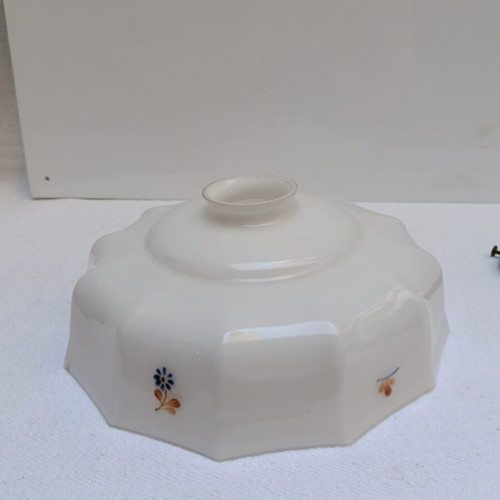 Art Deco Ceiling Light Glass Shades Pack of 3 like new
