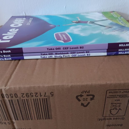 English learning books used, set