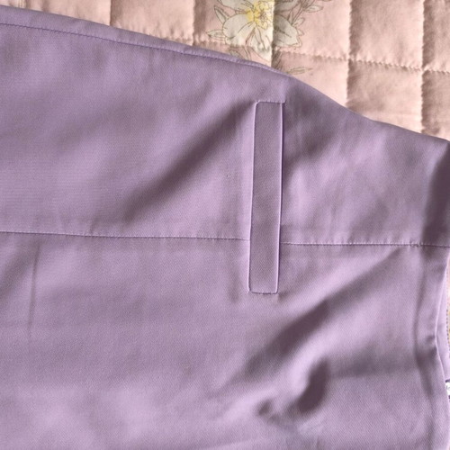 Mindmatter skirt new, size XS, purple, fabric A-line with zipper
