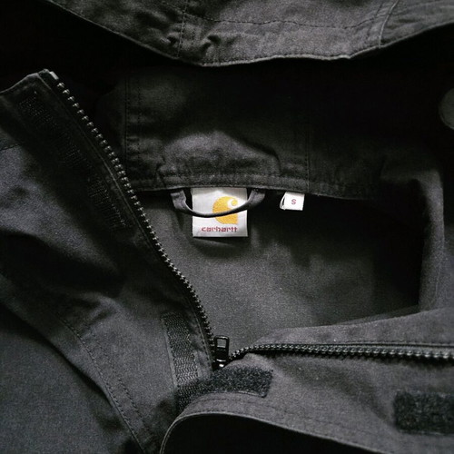 Carhartt parka used, black, size S and M