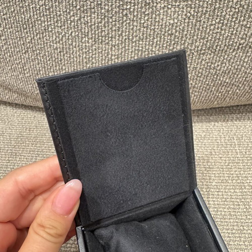 Audemars Piguet Black Leather Watch Travel Case new