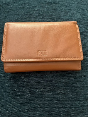 Chester Polo Academy 8065 Classic Cuoio women's wallet, genuine leather