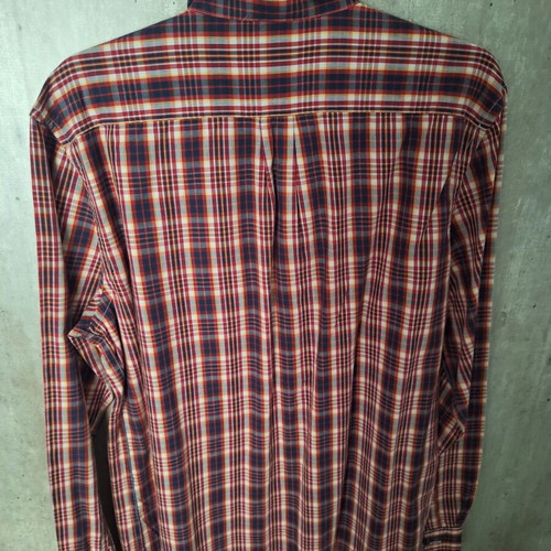 Wrangler men's plaid shirt size Large like new
