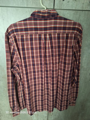Wrangler men's plaid shirt size Large like new