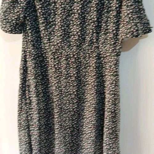 H&M dress black multicolor like new, size L