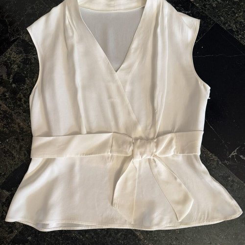 Vintage branded blouse XL white like new