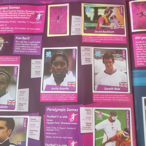 Panini album Olympic Games 2012 London used