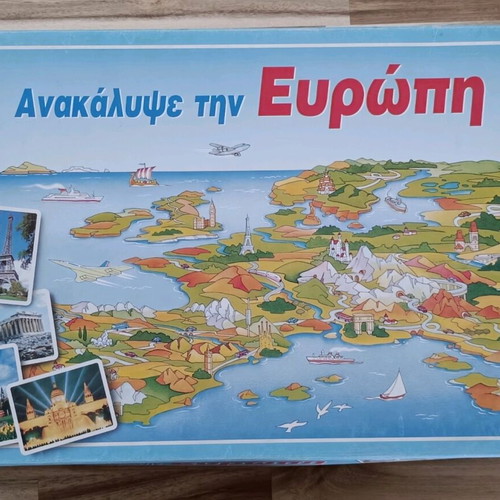 Board game Discover Europe like new