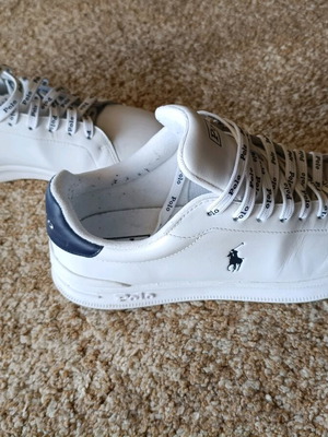 Polo sneakers σαν καινούργια, νούμερο 41, άσπρα
