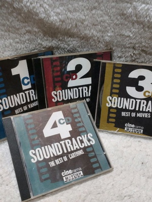 Soundtracks 4 CD μεταχειρισμένα για τη συλλογή
