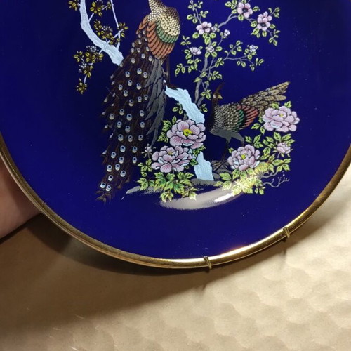 Decorative porcelain wall plate like new