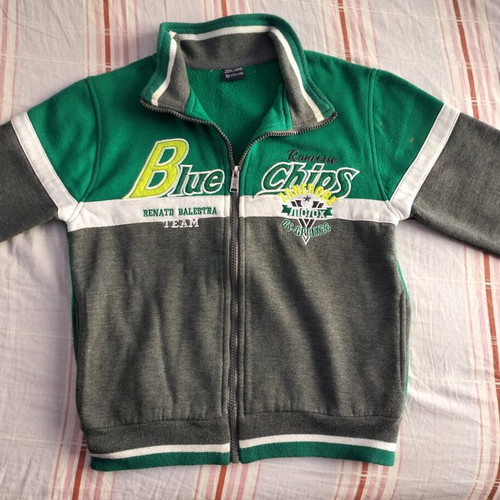 Boys' jackets and cardigans used, sizes 110-122 cm