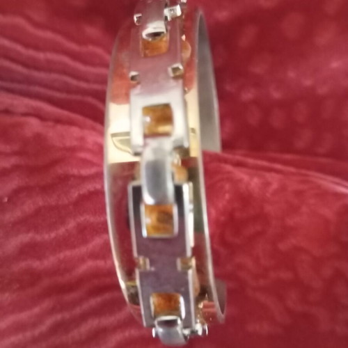 Bracelets like new, red and gold colors
