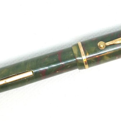 Fountain pen with gold details used, American made, 1950-60