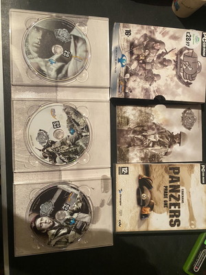 HD Aggenta and Panzers PC games like new