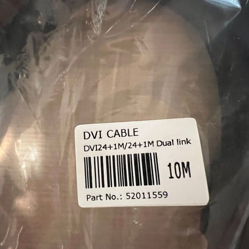 DVI Cable DVI24+1M/24+1M Dual Link 10M sealed