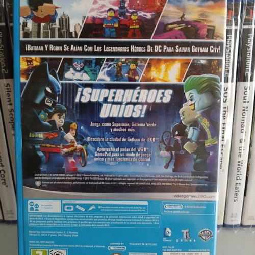 Lego Batman 2 DC Super Heroes Wii U game