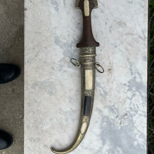 Σπαθί διακοσμητικό μεταχειρισμένο 38εκ. με λεπίδα 22εκ.
