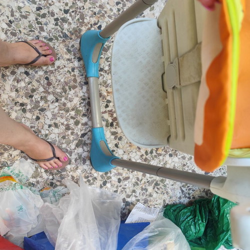 High chair used