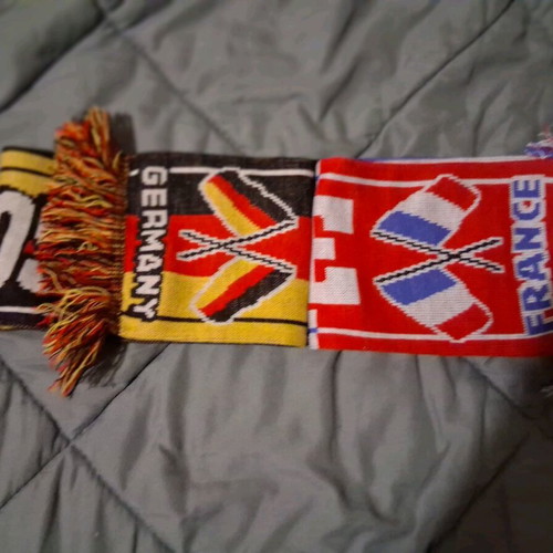 Euro 2016 scarf Germany - France like new, authentic