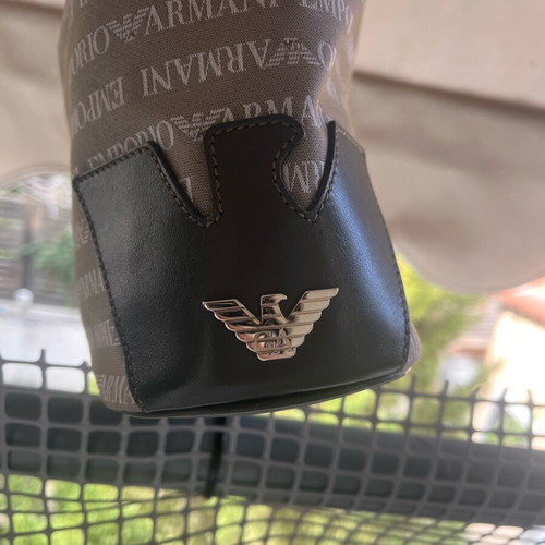 Armani Exchange handbag gray in very good condition