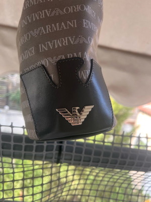Armani Exchange handbag gray in very good condition