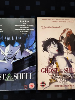 Ghost in the Shell & Innocence πακέτο 2 DVD ταινιών