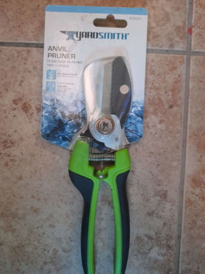 YARDSMITH Anvil Pruner branch scissors new