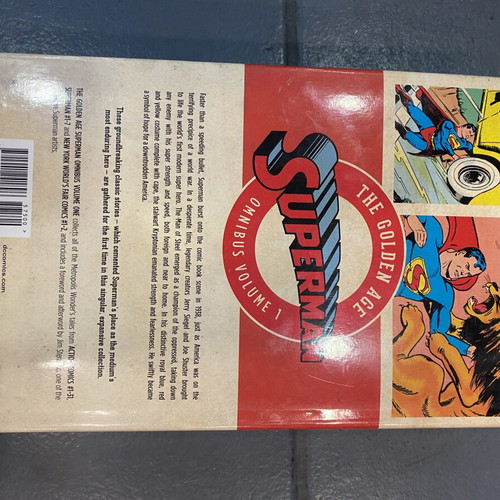 Superman The Golden Age Omnibus Volume 1 like new 2013 edition