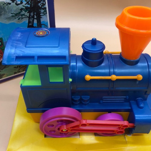 Anco Toys wind-up train 1980 like new