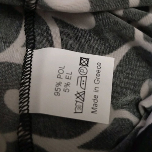 Plus Size XΧL-XΧXL Γυναικεία παντελόνα - ζιπ κιλοτ με λάστιχο, καινούργια, άσπρο μαύρο