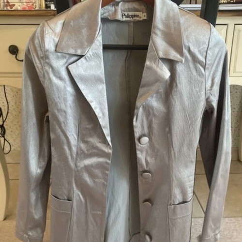 Elastic Silver Jacket like new, size S