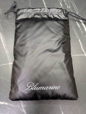 Blumarine sunglasses case new black with cloth