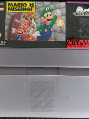 SNES Super Nintendo Mario Is Missing μεταχειρισμένο (NTSC)