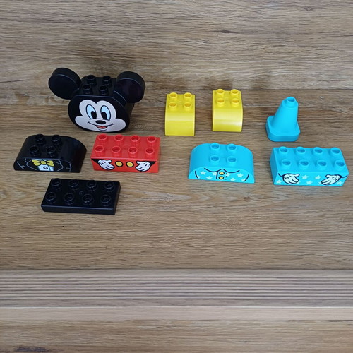 Lego Duplo Mickey like new, My First Mickey Build with 9 pieces