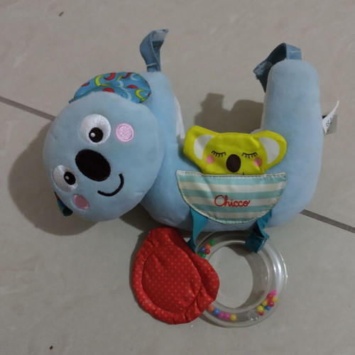 Chicco Koala Stroller Hanging Toy with Mirror like new, 6+ months
