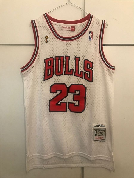  Retro fanela Jordan Chicago Bulls nba finals 95-96 Mitchell & Ness