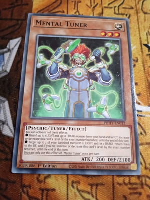 Mental Tuner κάρτα Yu-Gi-Oh! μεταχειρισμένη από συλλογή Photon Hypernova