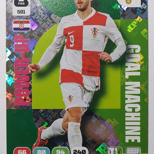 Adrenalyn FIFA World Cup 2026 card new, No.591 Andrej Kramaric Croatia