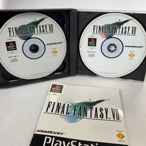 Final Fantasy VII 7 PlayStation 1 PS1 πλήρες αγγλικό σαν καινούργιο