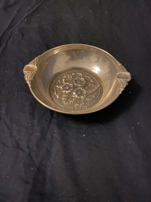 Επάργυρο τασάκι μεταχειρισμένο του 1920